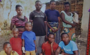 Some of the family members of Hategeka Esau